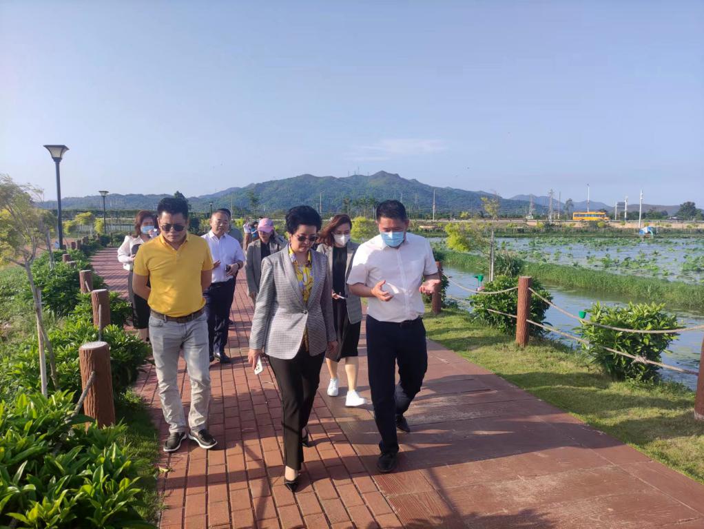 省生态建复协会轮值会长单元广量集团带队赴宝鸡全域地皮整治军民融合试点项目调研